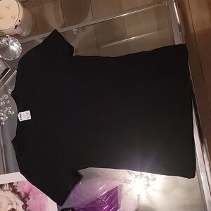 Victoria secret black fitted tee small